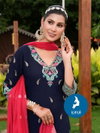 Panshri By Kaya Rayon Dobby Bulk Kurti With Bottom Dupatta Orders In India